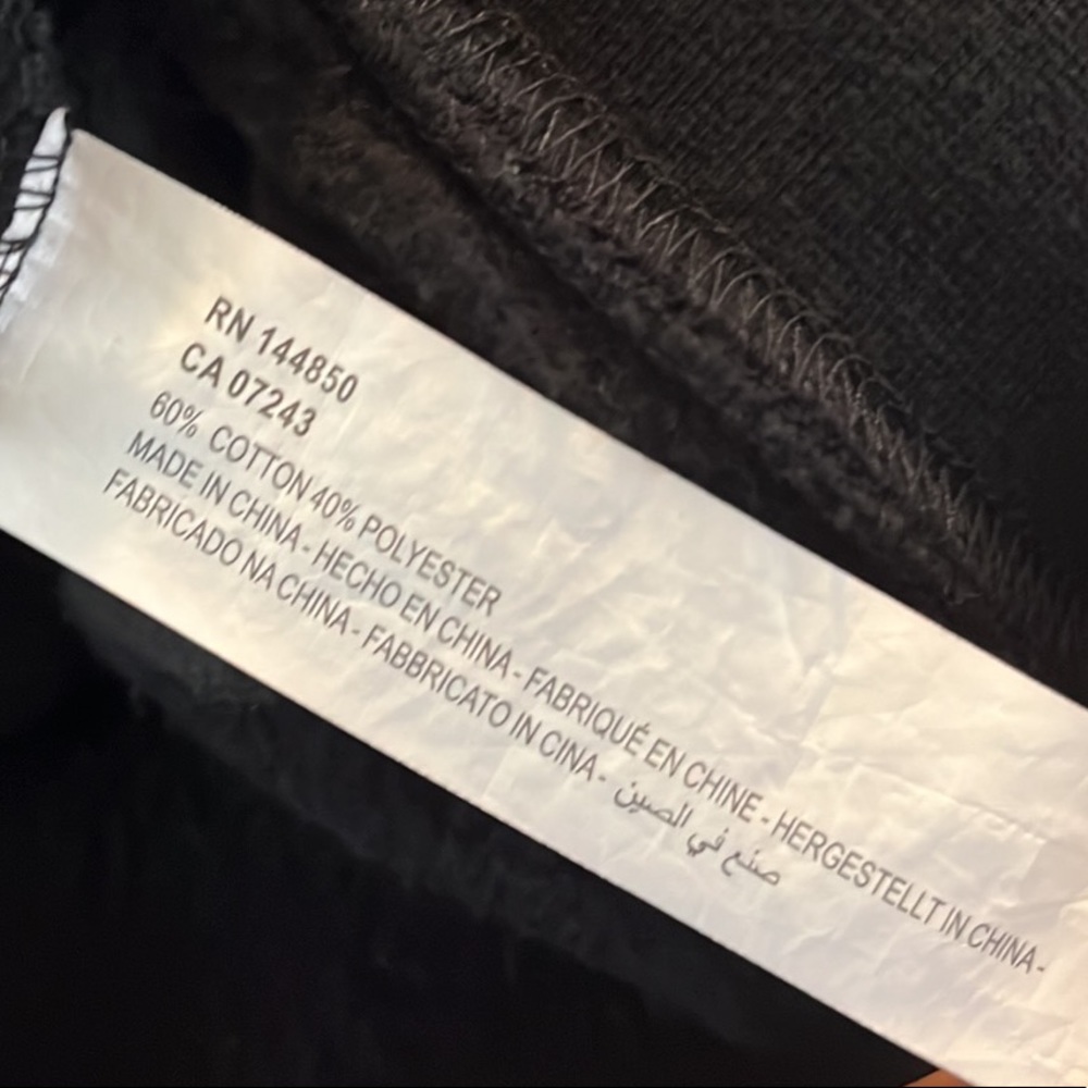 HOLTON Canvas & Cloths Mens Tropical Themed Hoodie Pockets Size 3XL Color Black - Picture 5 of 6